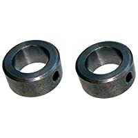 2 pieza Anilla para eje-onda 20 mm DIN 705 A- anillo con tornillo de Allen
